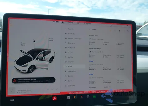 2023 Tesla Model Y Awd/Long Range Dual Motor All-Wheel Drive из США, поврежденный, VIN 7SAYGDEE0PA105157